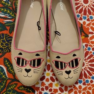 Never Worn Nicole Canvas Slip On Shoes